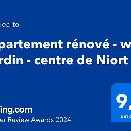 Appartement Renove - Wifi - Jardin - Centre De นีออร์ ภายนอก รูปภาพ